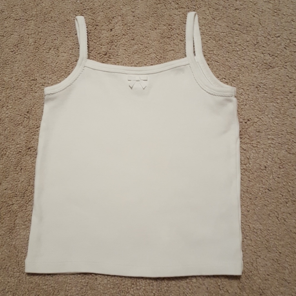 Janie and Jack white tank top